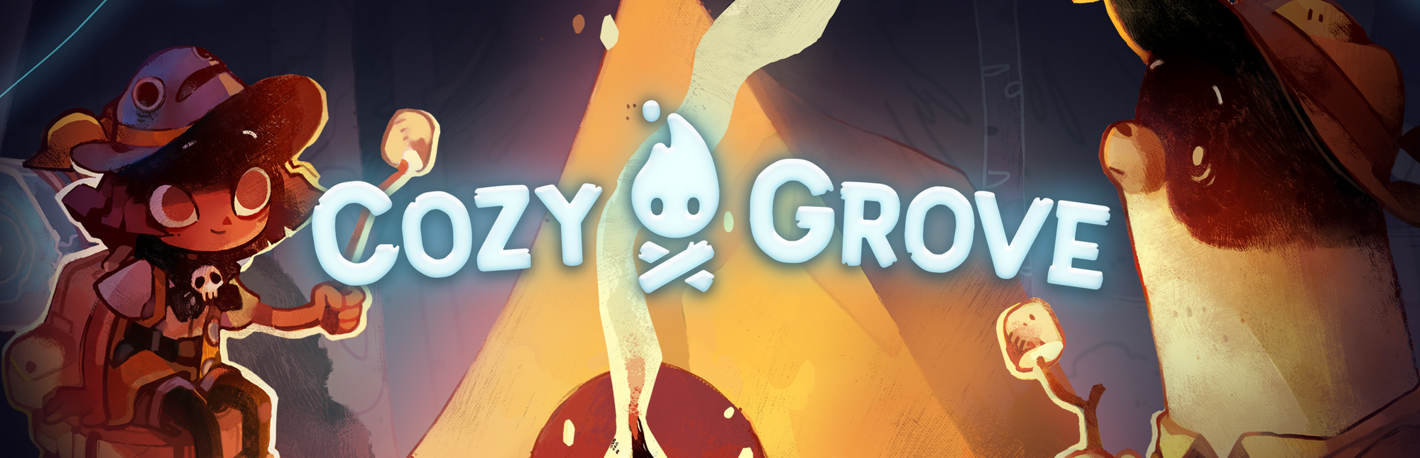 A title card for the game Cozy Grove.